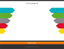Tablet Screenshot of coolfunpage.de